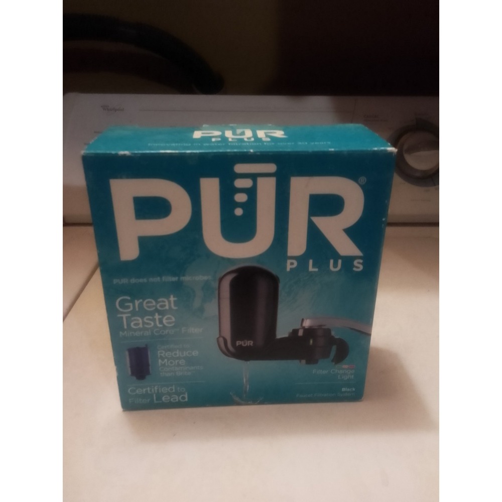 Pur Plus Black Faucet Filtration System Model‎ FM2100B